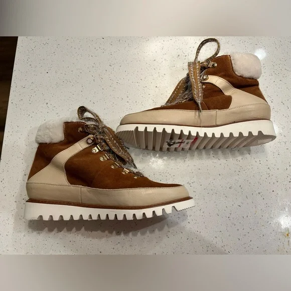 Ron White All Day Heels Nazara Water Resistant Shearling Lined Winter Boot - Picture 3 of 7